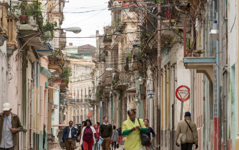 Calle de La Habana, Cuba 2016