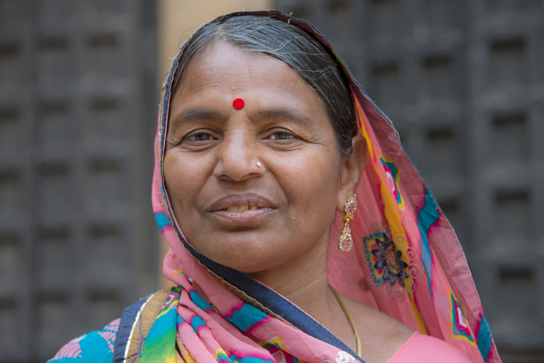 Retrato mujer, Bikaner, India 2015