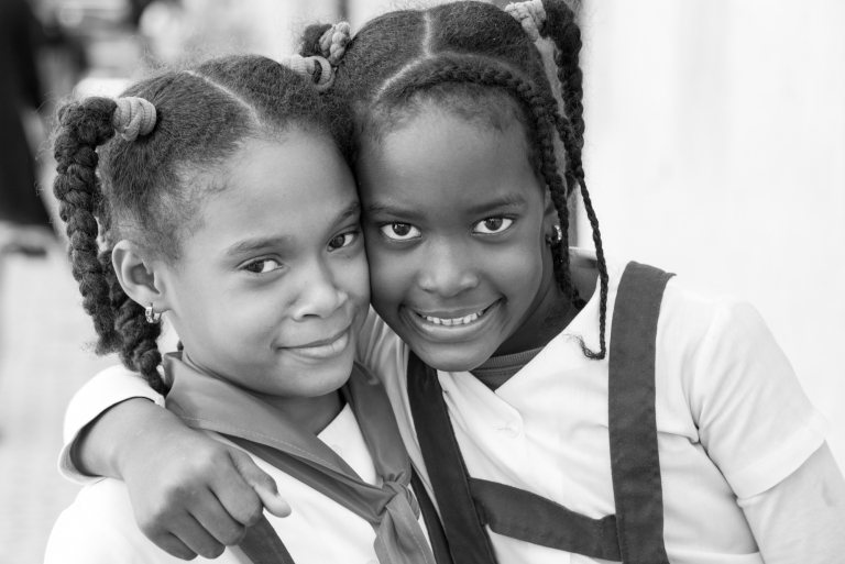 Retrato de niñas, La Habana, Cuba 2016