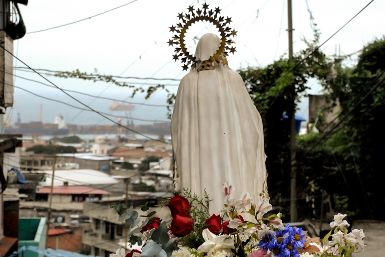 Vista del puerto, Llegando a la Guaira, el ávila, Virgen de Lourdes, Caracas-La Guaira, 2009
